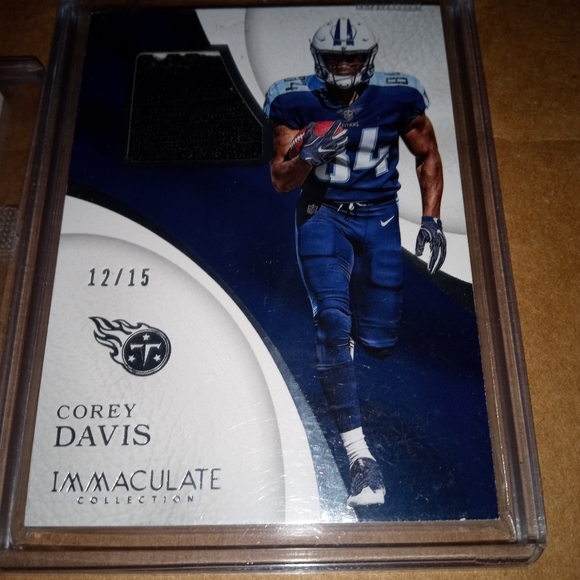 Corey Davis x2 Immaculate/#7 pick 1st round 2017!! - Picture 9 of 12